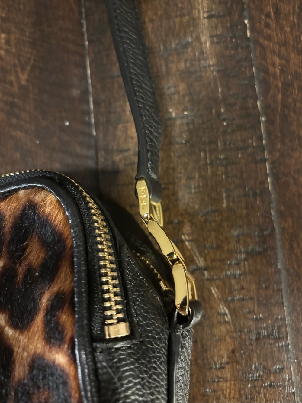 RALPH LAUREN RLL Leopard Crossbody Bag - Picture 7 of 14